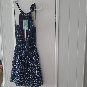 Blue Floral Lovestitch Dress. Size S